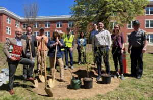 group at Arbor Day