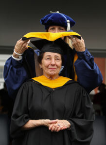 Rodgers received an honorary Doctor of Humane Letters degree at UMW's 2014 Commencement ceremony. Photo by Norm Shafer.