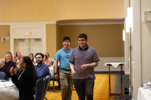 The Eagle Awardds ceremony began with recognition for outstanding programs and organizations. Taste of Asia was honored with the Outstanding Diversity Program Award for the year. Photo by Sam Cahill