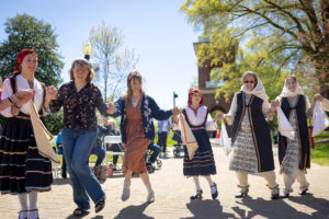 Dance, from folk to breakdance, is an integral part of the annual Multicultural Fair, along with other types of live performances. Photo by Parker Michels-Boyce.