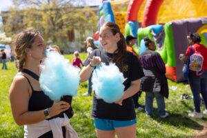 Fluffy cotton candy and all types of fair foods - both American and ethnic - were available for visitors at the 34th annual Multicultural Fair. Photo by Parker Michels-Boyce.