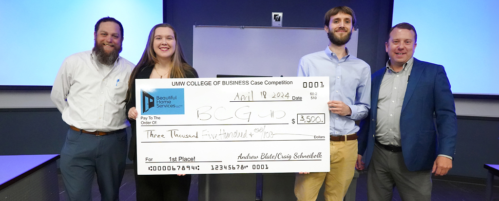 Case Competition Scoops Up a ‘Sweet’ Deal for Mary Wash Business Students