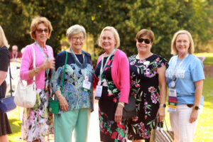 Members of the 1908 Society, for classes who graduated 50 years ago or more, will have a special day on Thursday with events planned just for them before joining other alumni at events on Friday, Saturday and Sunday. Photo by Karen Pearlman.
