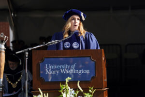 UMW Board of Visitors Rector Devon W. Cushman ’93. Photo by Suzanne Carr Rossi.