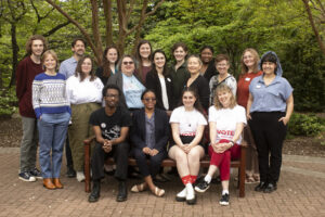The Fund for Mary Washington Impact Grant program, piloted by UMW's Office of Advancement and Alumni Engagement, awarded $25,000 in donor-funded grants to eight projects or initiatives pitched by UMW students, faculty and staff on April 20. Photo by Karen Pearlman.