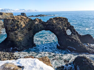 A course on digital storytelling led a group of UMW students to Iceland. Photo by Sarah Moran.