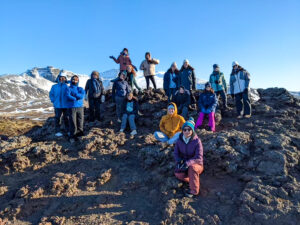 A course on digital storytelling led a group of UMW students to Iceland. Photo by Sarah Moran.