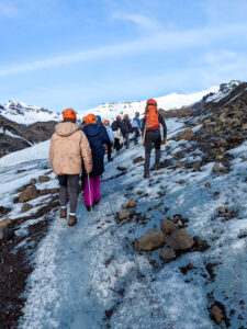 A course on digital storytelling led a group of UMW students to Iceland. Photo by Sarah Moran.