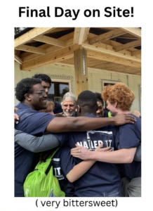 The UMW students enjoyed the weeks worth of work with UMW Trip advisor Lindsey Crawford saying &ldquo;Their level of commitment and love for the cause was inspiring!"