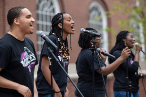 UMW’s own performance groups also took part in the festivities, including Voices of Praise.