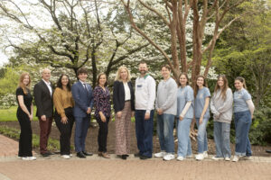 Nine projects and initiatives pitched by UMW faculty, staff and students earned Fund for Mary Washington Impact Grants after their presentations to the UMW Alumni Association Board of Directors and Young Alumni Council in April. Photo by Karen Pearlman.