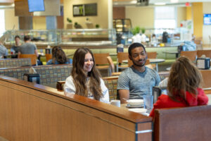 Changes coming this year to UMW Dining include Simply Taco, which offers allergen-free tacos, burritos and bowls; a Solato Gelato machine offering traditional and dairy-free options; and a Just Baked kiosk, a vending machine with the power to deliver hot food anytime.