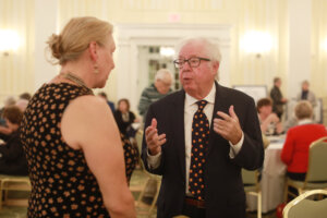 Distinguished Professor of History Emeritus Bill Crawley created the Great Lives lecture series, now in its 23rd year. Photo by K Pearlman Photography.