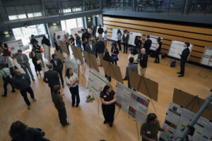 The sixth annual Network for Undergraduate Research in Virginia Conference was held at the University of Mary Washington. The event attracted student researchers and their advisors from schools across the Commonwealth. Photo by Suzanne Carr Rossi.