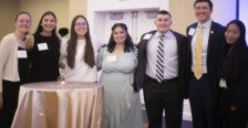 Photo of a group of students at an event