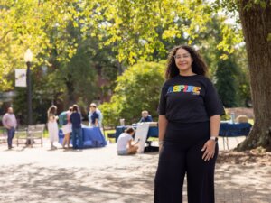 University of Mary Washington senior Amira Said embarked on a leadership journey toward the start of her college career. Now, Said, who was born in Egypt and went to high school in Northern Virginia, serves as SGA president and heads up a major UMW tradition - ASPIRE Week, a six-day celebration of Mary Washington's most quintessential values.