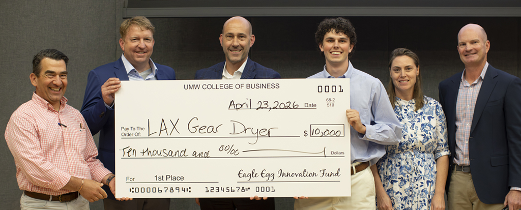 UMW Eagle Egg Pitch Competition Awards Cash to Hatch Student Entrepreneurs
