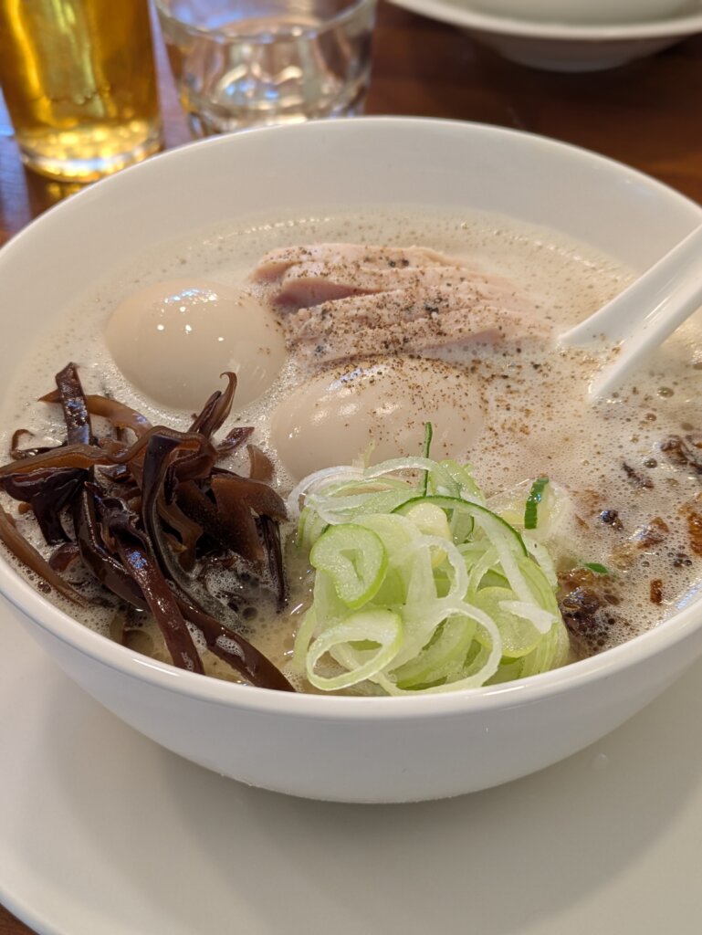 A bowl of ramen in South Korea.