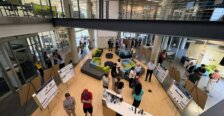 Overhead look at posters from the 2026 Summer Science Institute