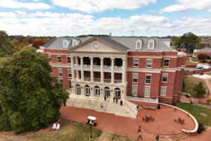 brick building on the University of Mary Washington campus