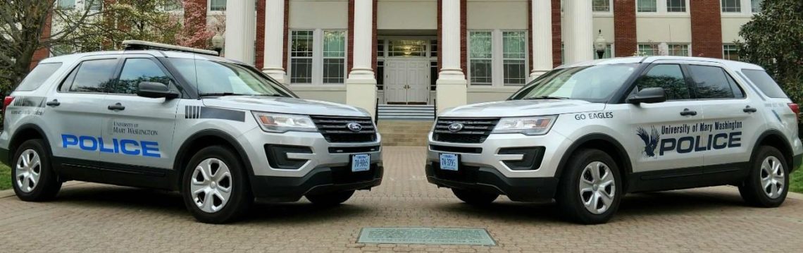 UMW police vehicles