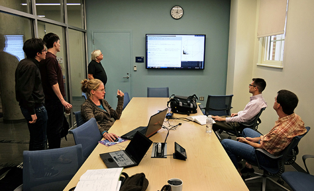 Since the fall, Holster and Zimmerman have collected an innumerable number of tweets using a Web application that they built. Then they developed a classification system to create a second Web application that determines if a tweet is from a bot or a human.