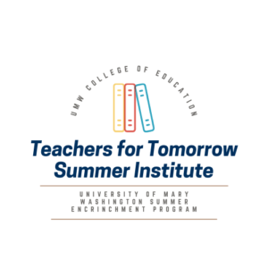 Logo for the Teachers for Tomorrow Summer Institute by the College of Education