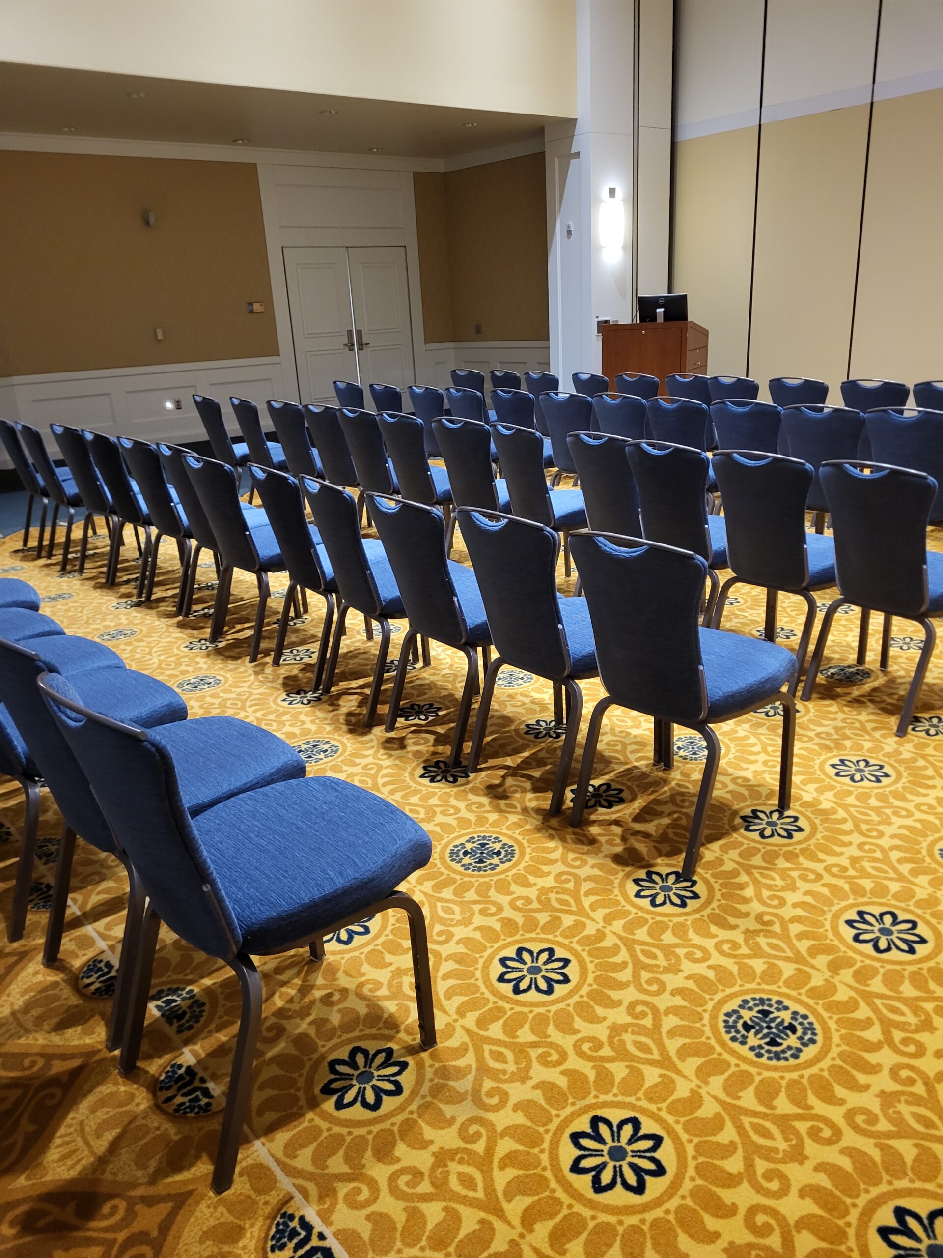 Chandler A setup theatre Style for 60